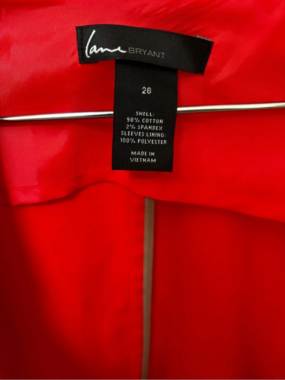 Lane Bryant career blazer size 26